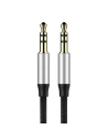 Kup Kabel audio Baseus Yiven mini jack 3,5mm AUX 1m (czarno-srebrny) - BSU4130 - {ean13} - Sklep Home Screen