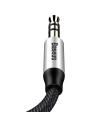 Kup Kabel audio Baseus Yiven mini jack 3,5mm AUX 1m (czarno-srebrny) - BSU4130 - {ean13} - Sklep Home Screen