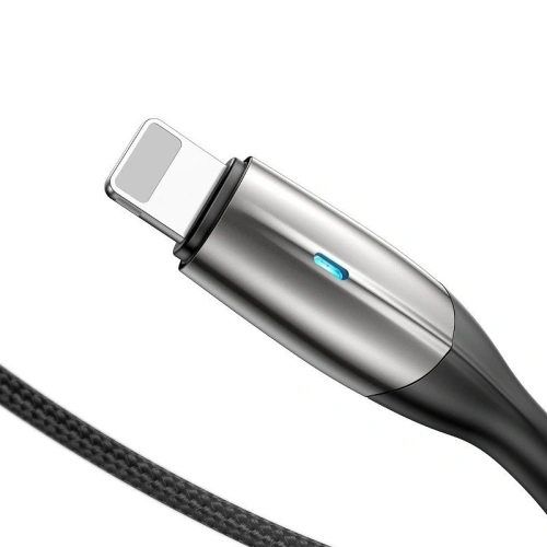 Kup Kábel Baseus Horizontális USB-A/Lightning LED lámpával 1m 2.4A (fekete) - BSU4132 - {ean13} - Sklep Home Screen