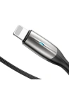 Kup Kábel Baseus Horizontális USB-A/Lightning LED lámpával 1m 2.4A (fekete) - BSU4132 - {ean13} - Sklep Home Screen
