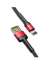 Kup Kábel Baseus Cafule USB-A/Lightning 2,4A 1m (fekete-piros) - BSU4133 - {ean13} - Sklep Home Screen