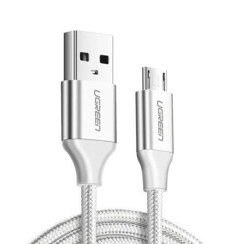 Kup Cablul UGREEN USB-A/microUSB QC 3.0 2.4A 2m (alb) - UGR1590 - {ean13} - Sklep Home Screen