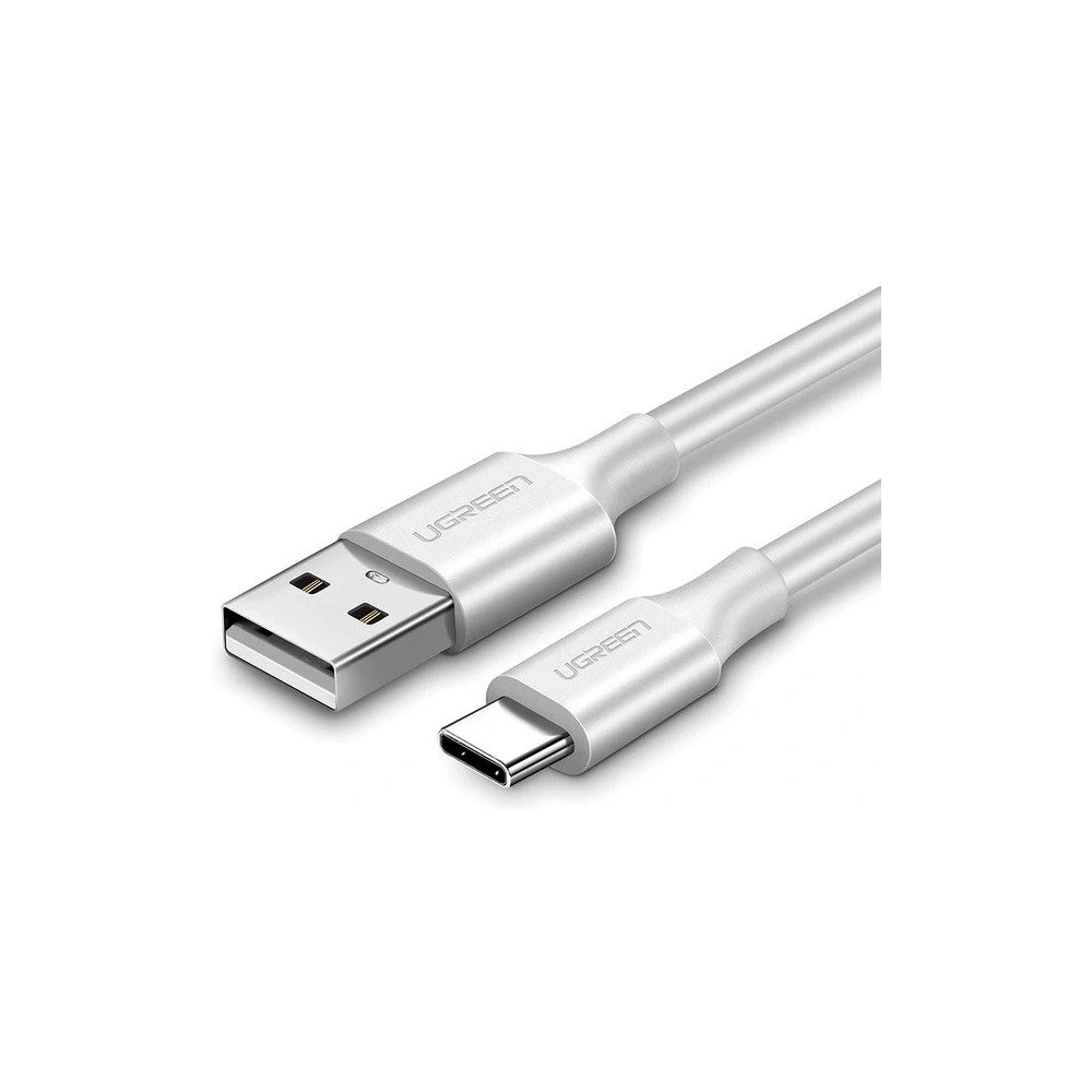 Kabel UGREEN USB-A/USB-C QC 3.0 0.5m (biały)