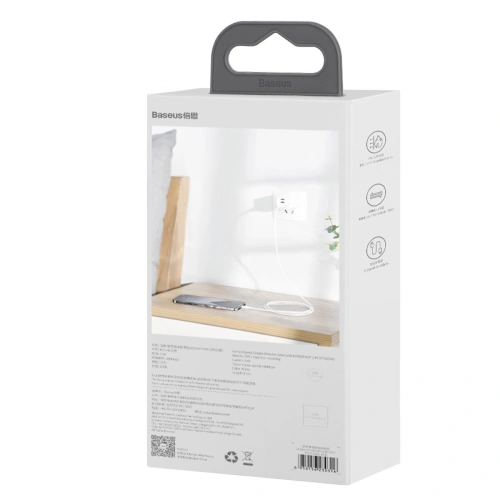 Kup Kabel Baseus Simple Wisdom USB-A/Lightning 2.4A, 1.5m (bílý) [2 PACK] - BSU4140 - {ean13} - Sklep Home Screen