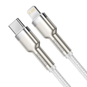 Baseus Kabel Cafule USB-C/Lightning PD, 20W, 1m (weiß)