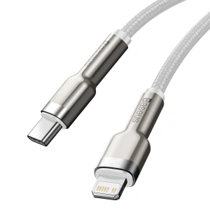 Baseus Kabel Cafule USB-C/Lightning PD, 20W, 1m (weiß)