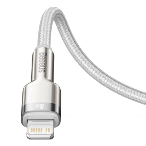 Baseus Kabel Cafule USB-C/Lightning PD, 20W, 1m (weiß)