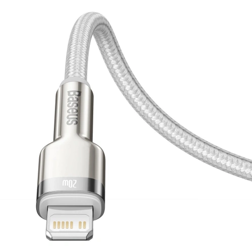 Kup Kabel Baseus Cafule USB-C/Lightning PD, 20W, 1m (bílý) - BSU4141 - {ean13} - Sklep Home Screen
