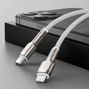 Baseus Kabel Cafule USB-C/Lightning PD, 20W, 1m (weiß)