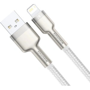 Kabel Baseus Cafule USB-A/Lightning 2.4A, 1m (bílý)