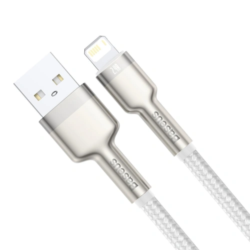 Kup Cablul Baseus Cafule USB-A/Lightning 2.4A, 1m (alb) - BSU4142 - {ean13} - Sklep Home Screen