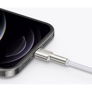 Kabel Baseus Cafule USB-A/Lightning 2.4A, 1m (bílý)