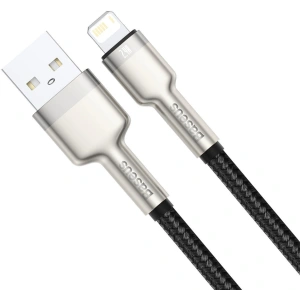 Kabel Baseus Cafule USB-A/Lightning 2.4A, 2m (czarny)