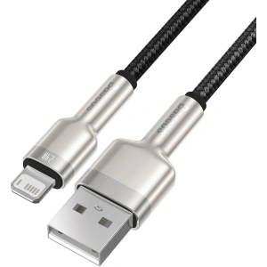 Kabel Baseus Cafule USB-A/Lightning 2.4A, 2m (czarny)