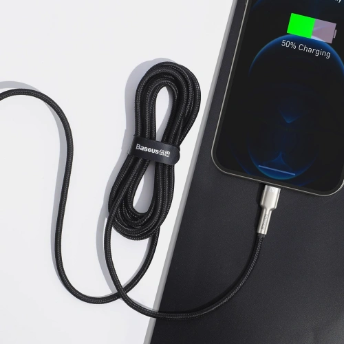 Kup Cablul Baseus Cafule USB-A/Lightning 2.4A, 2m (negru) - BSU4143 - {ean13} - Sklep Home Screen