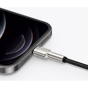 Kabel Baseus Cafule USB-A/Lightning 2.4A, 2m (černý)