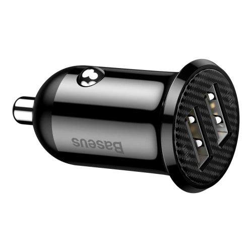 Kup Încărcător auto Baseus Grain Pro 2x USB-A 4.8A (negru) - BSU4144 - {ean13} - Sklep Home Screen