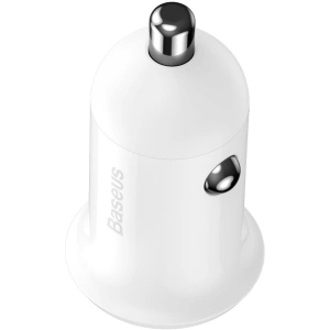 Buy Baseus Grain Pro 2x USB-A Car Charger 4.8A (white) - BSU4145 - {ean13} - Home Screen Store Europe