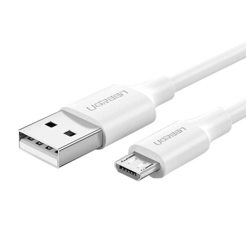 Kup Kabel UGREEN USB-A/microUSB QC 3.0 2.4A 25cm (bílý) - UGR1597 - {ean13} - Sklep Home Screen