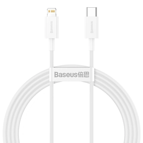 Kup Cablul Baseus Superior Series USB-C/Lightning 20W, PD, 1.5m (alb) - BSU4147 - {ean13} - Sklep Home Screen