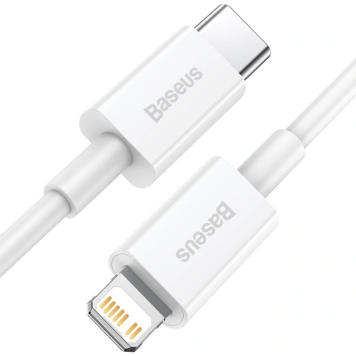Kup Kábel Baseus Superior Series USB-C/Lightning 20W, PD, 1.5m (fehér) - BSU4147 - {ean13} - Sklep Home Screen