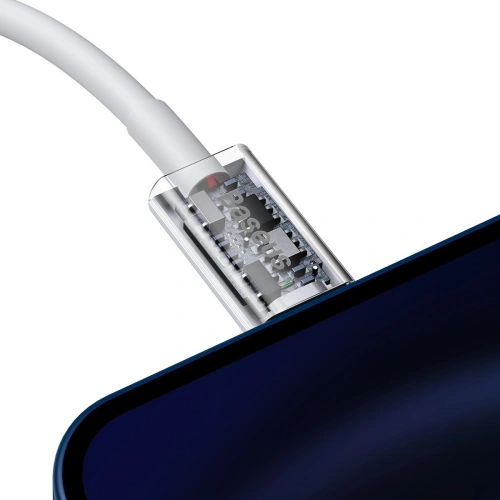 Kup Kábel Baseus Superior Series USB-C/Lightning 20W, PD, 1.5m (fehér) - BSU4147 - {ean13} - Sklep Home Screen