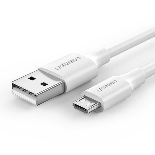 Kup UGREEN USB-A/microUSB QC 3.0 2.4A Kabel 1m (weiß) - UGR1599 - {ean13} - Sklep Home Screen