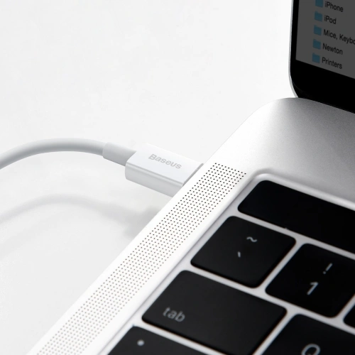 Kup Kábel Baseus Superior Series USB-C/Lightning 20W, PD, 1.5m (fehér) - BSU4147 - {ean13} - Sklep Home Screen