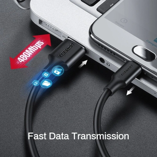 Kup Kabel UGREEN USB-A/microUSB QC 3.0 2.4A 1m (biały) - UGR1599 - {ean13} - Sklep Home Screen