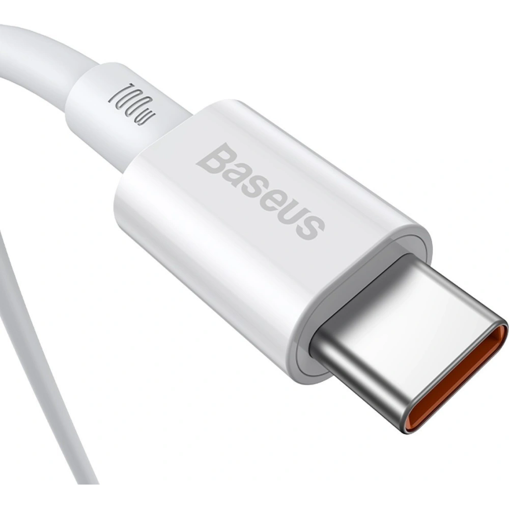 Kabel Baseus Superior Series USB-C/USB-C 100W, 1m (biały)
