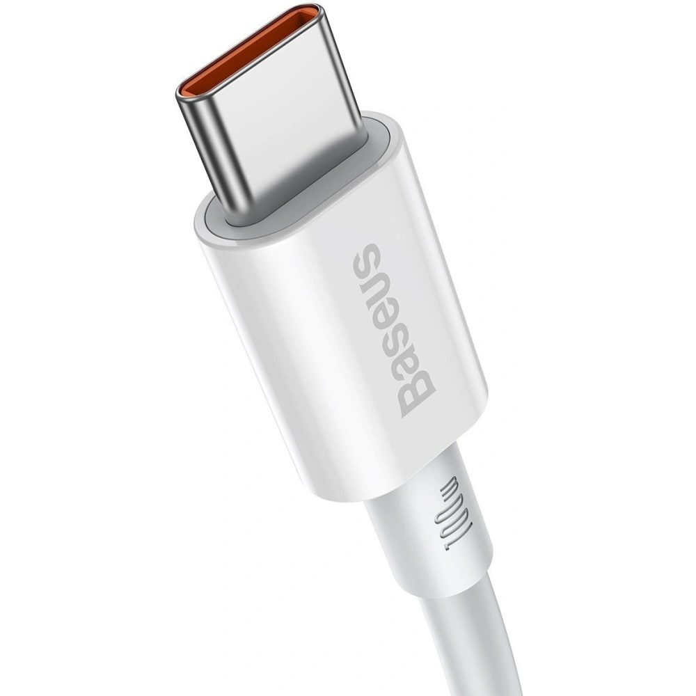 Kabel Baseus Superior Series USB-C/USB-C 100W, 1m (biały)