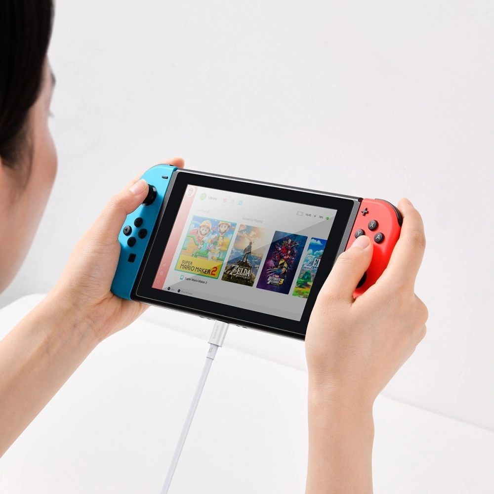 Kabel Baseus Superior Series USB-C/USB-C 100W, 1m (biały)