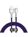 Kábel Baseus Cafule USB-A/Lightning 2.4A, 1m (lila)