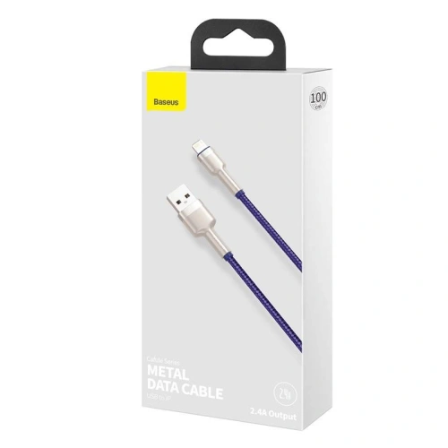 Kup Kabel Baseus Cafule USB-A/Lightning 2.4A, 1m (fialový) - BSU4152 - {ean13} - Sklep Home Screen