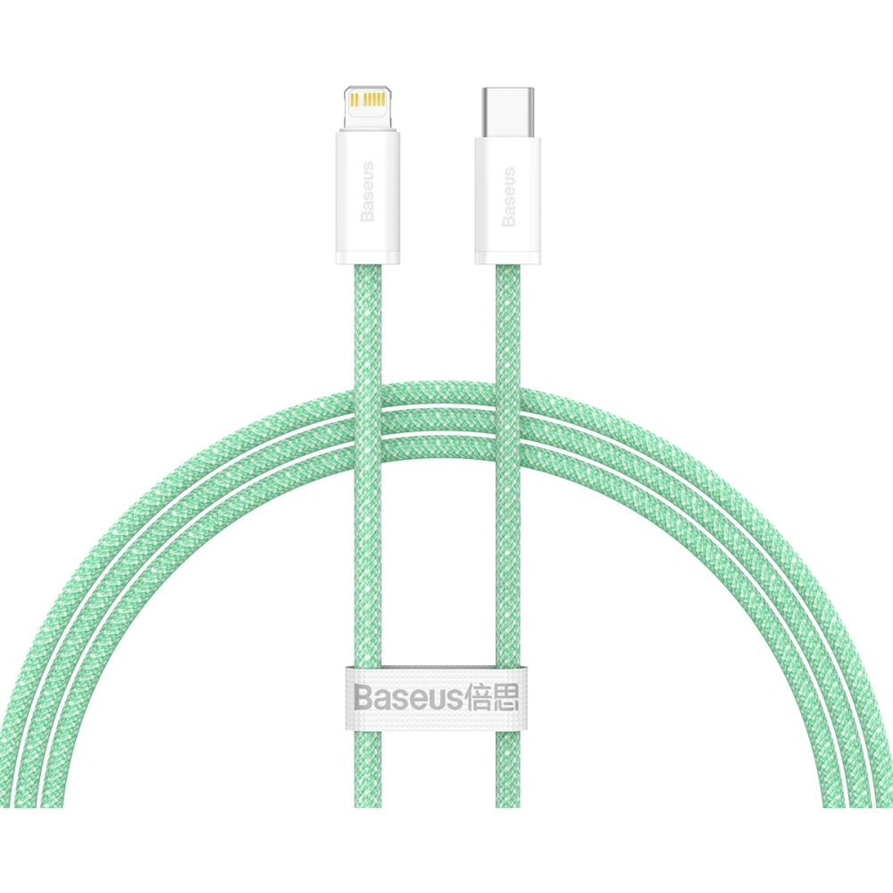 Kabel Baseus Dynamic Series USB-C/Lightning 20W, 1m (zielony)