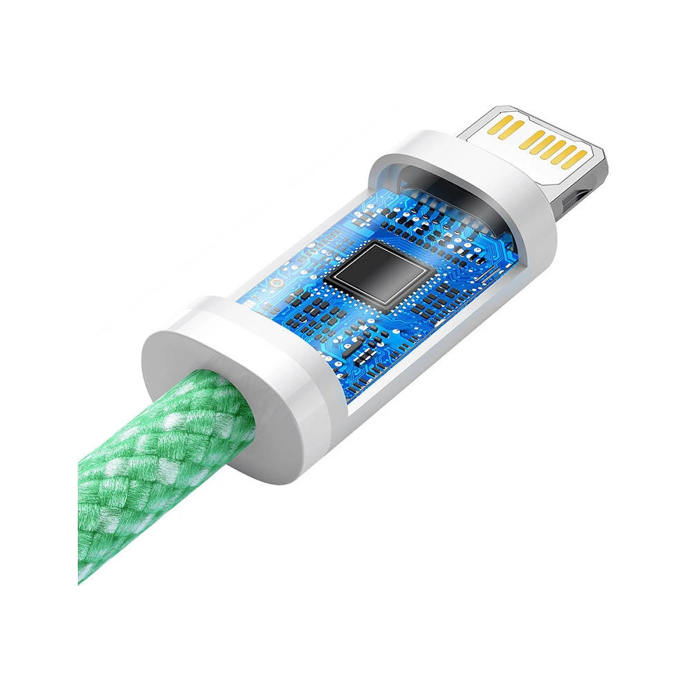 Kabel Baseus Dynamic Series USB-C/Lightning 20W, 1m (zielony)