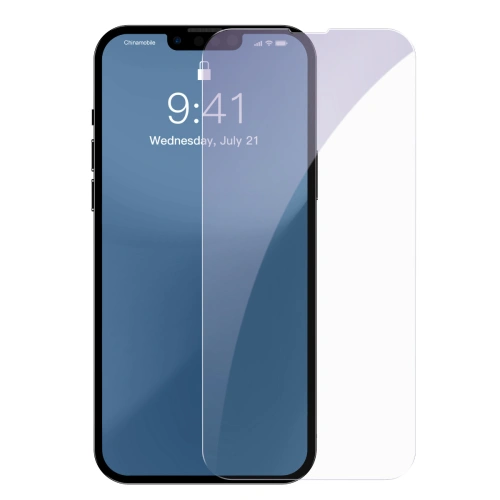 Kup Sticlă securizată cu filtru de lumină albastră 0.3mm Baseus pentru iPhone 13 Pro Max [2 PACK] - BSU4154 - {ean13} - Sklep Home Screen