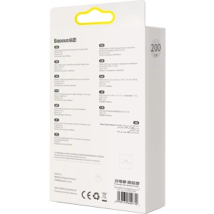Baseus Crystal Shine USB-A/Lightning Cable 2.4A, 2m (black)