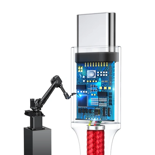 Kup USB Rapid Series 3-in-1 kábel USB-C / Lightning / Micro 1.2m (piros) - BSU4158 - {ean13} - Sklep Home Screen