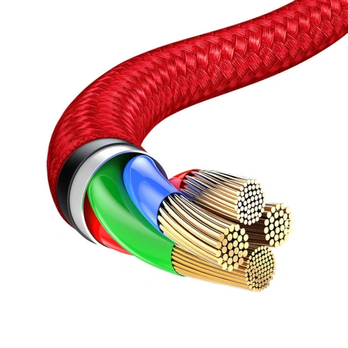 Buy Baseus Rapid Series 3in1 USB-A/USB-C - Lightning - microUSB Cable 1.2m (red) - BSU4158 - {ean13} - Home Screen Store Europe