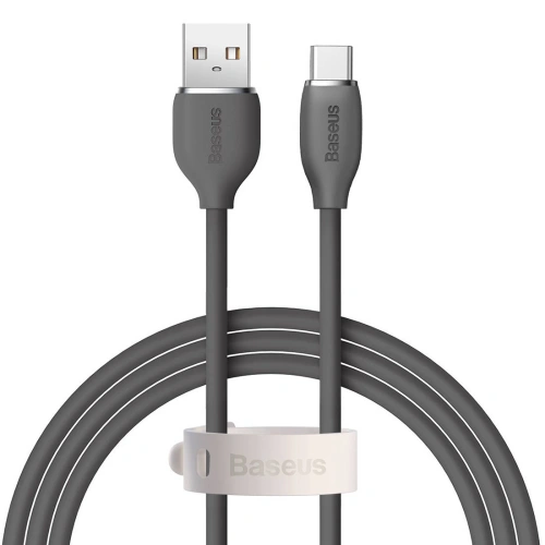 Kup Kabel Baseus Jelly USB-A/USB-C 100W, 1,2m (černý) - BSU4159 - {ean13} - Sklep Home Screen