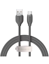 Kabel Baseus Jelly USB-A/USB-C 100W, 1,2m (czarny)