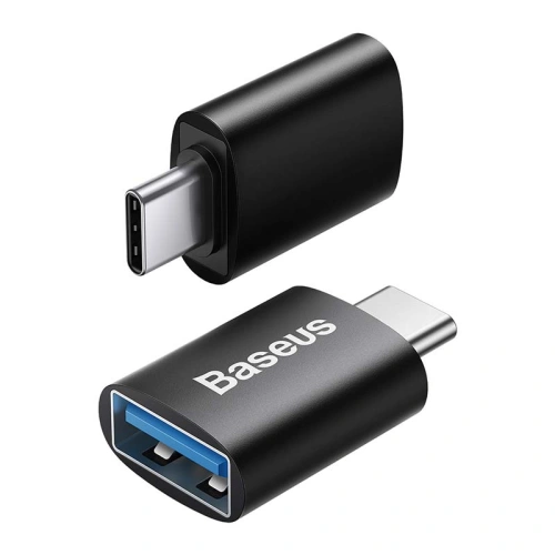 Kup Baseus Adapter Ingenuity USB-C/USB-A OTG (schwarz) - BSU4162 - {ean13} - Sklep Home Screen