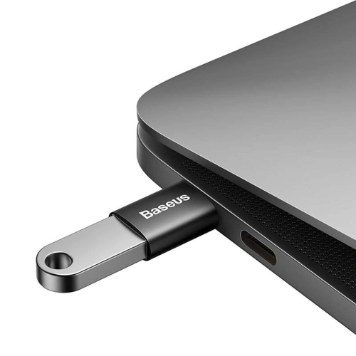 Kup Baseus Adapter Ingenuity USB-C/USB-A OTG (schwarz) - BSU4162 - {ean13} - Sklep Home Screen