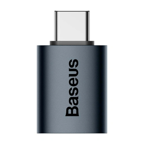 Kup Baseus Adapter Ingenuity USB-C/USB-A OTG (blau) - BSU4163 - {ean13} - Sklep Home Screen