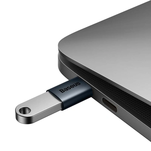 Kup Adaptér Baseus Ingenuity USB-C/USB-A OTG (modrý) - BSU4163 - {ean13} - Sklep Home Screen