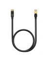 Cablul de rețea Baseus Ethernet RJ45 10Gbps, 1m (negru)