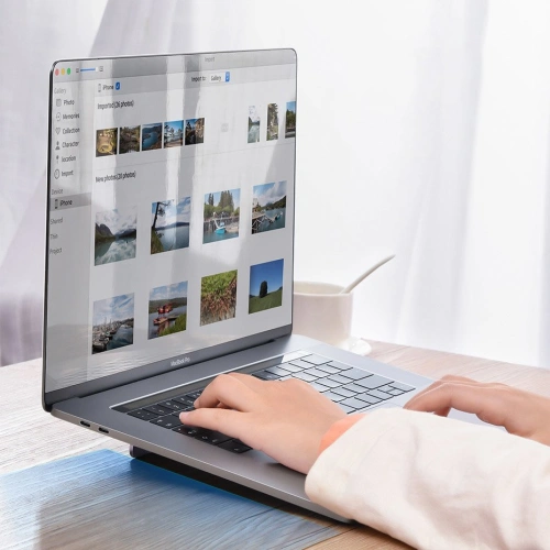 Buy Podstawka pod laptopa Baseus Apple MacBook składana silver - BSU4166 - {ean13} - Home Screen Store Europe