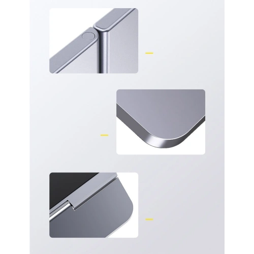 Buy Podstawka pod laptopa Baseus Apple MacBook składana silver - BSU4166 - {ean13} - Home Screen Store Europe