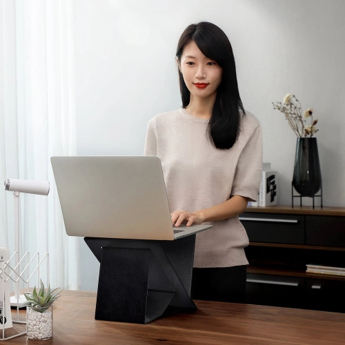 Buy Baseus SUZB-A01 Ultra High Folding Laptop Stand black - BSU4169 - {ean13} - Home Screen Store Europe